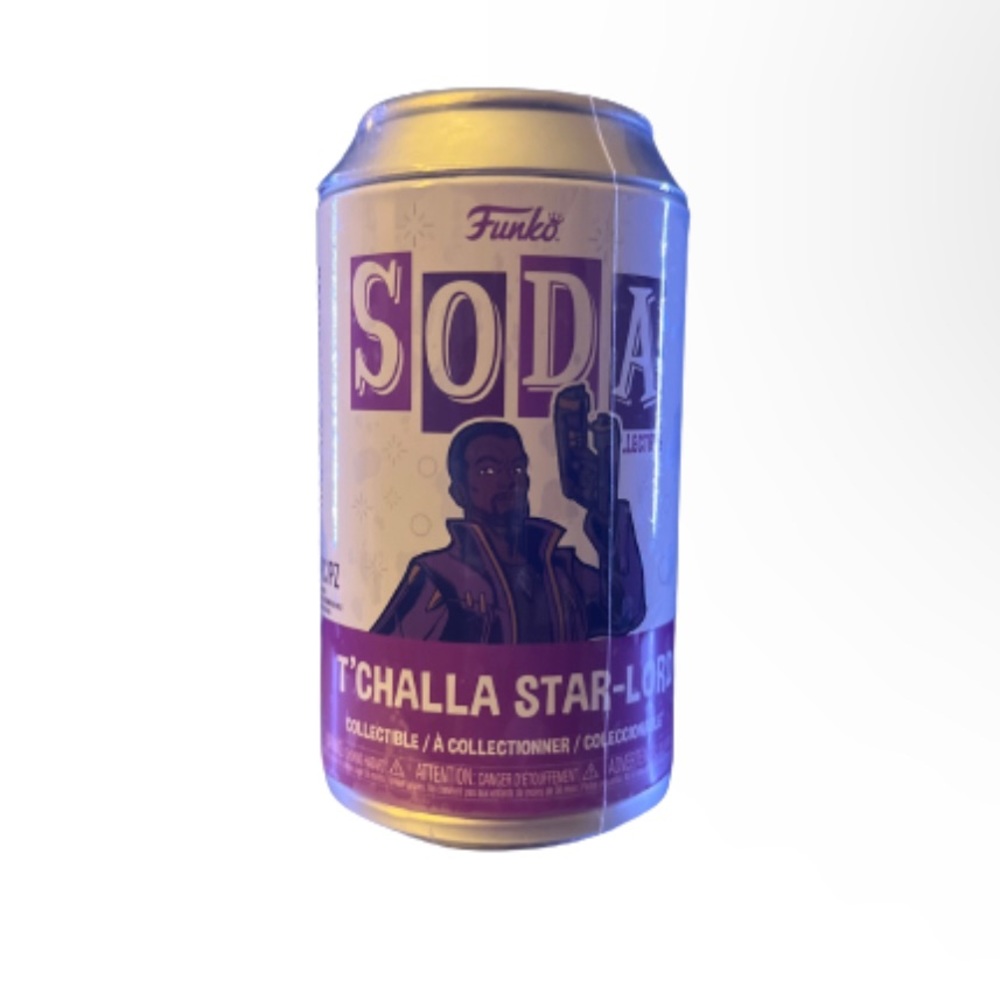 WB FUNKO VINYL SODA: What If? - Starlord T'Challa (Vinyl Fig)